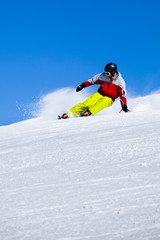Skier turn