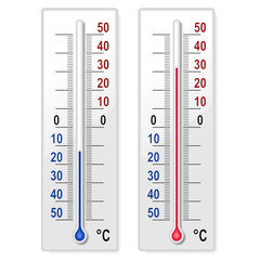 Set of thermometers