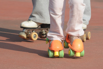 Roller skates lessons