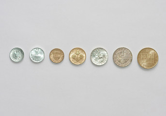 Backside of all Austrian pre-EURO coins (Schilling)