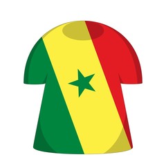 maillot sénégal drapeau senegal flag