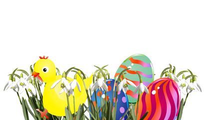 wielkanocne tło © Lasa