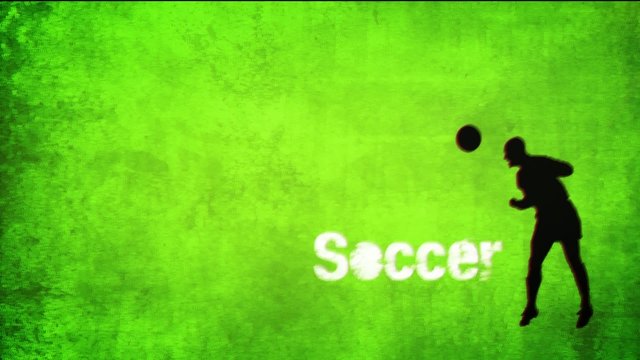 Soccer wall title