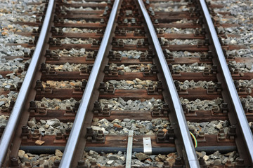 Obraz premium Bahngeleise