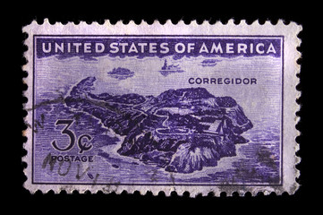 Vintage US commemorative postage stamp