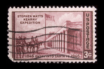 Vintage US commemorative postage stamp