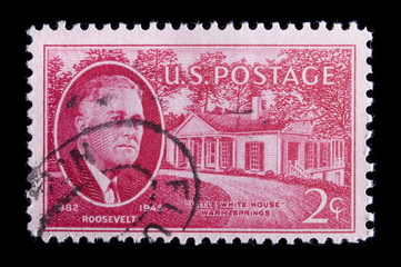Vintage US commemorative postage stamp
