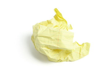 Crumpled Paper Ball