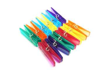 Plastic Clothes Pegs