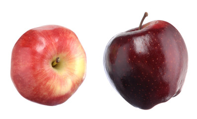 Apples isolated on white