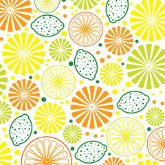 vector citrus background