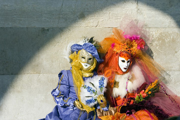 Due maschere di carnevale 2