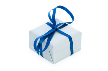 Gift box isolated on the white background
