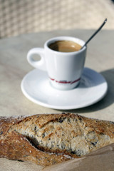 café et baguette