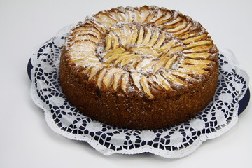apfelkuchen freigestellt