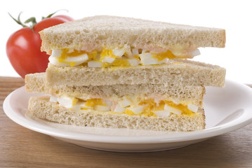 Egg  Mayonnaise And Caviar Sandwich