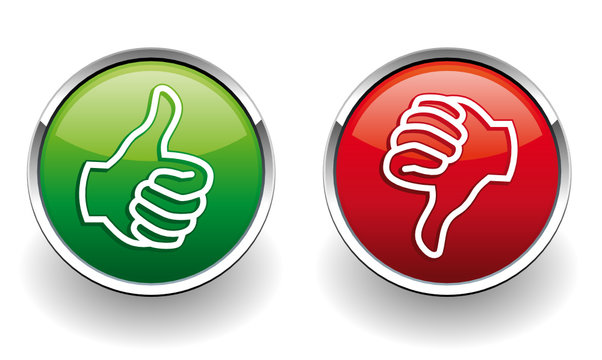 Up and down buttons