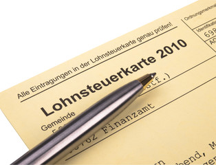 Lohnsteuerkarte