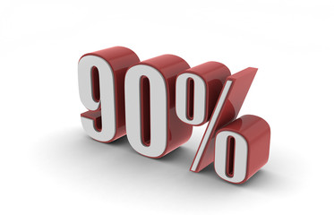 90% for what?