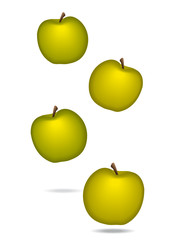 Apples for diet or healthcare concept