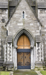 Fototapeta na wymiar Katedra Świętego Patryka w Dublinie
