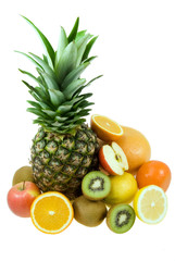 Fototapeta na wymiar Tropical fruits