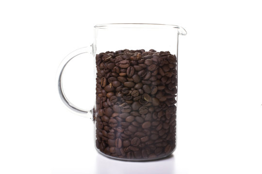 Coffee in Glass Pitcher