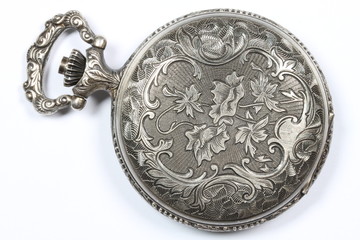 verzierte Taschenuhr