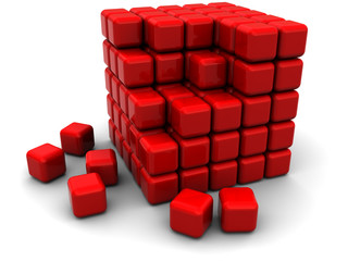 abstract cube structure