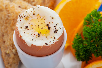Soft boiled egg