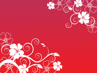 Floraler Hintergrund