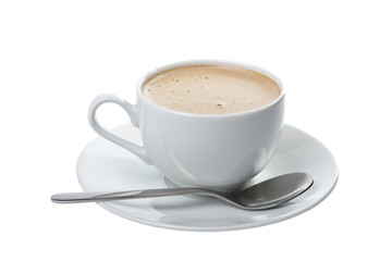 Fototapeta premium cup of coffee isolated