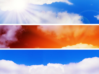 sky banners