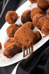 chocolate truffles.