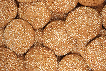 Porridge Cookies heap