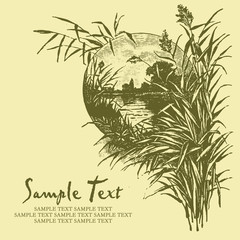 antique background (vector)