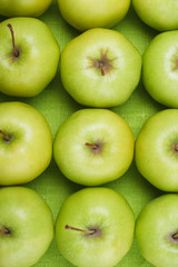 Green apples.