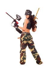 Paintball girl