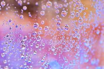air bubbles in water