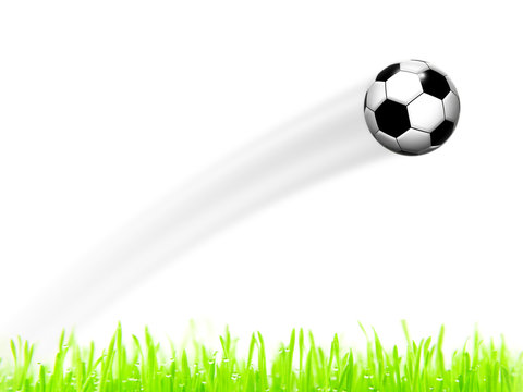 fliegender Fu&szlig;ball