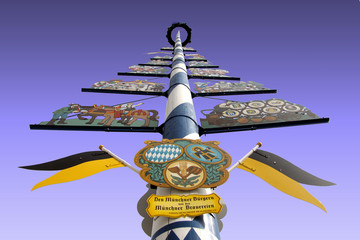 Maibaum M&uuml;nchen