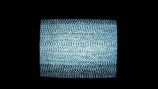 Television with noise 1