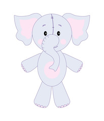 Vector fun elephant