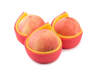 juicy peach with lovely soft package