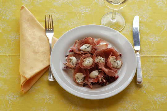 Bresaola e formaggio - Antipasti