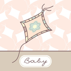 Baby arrival card