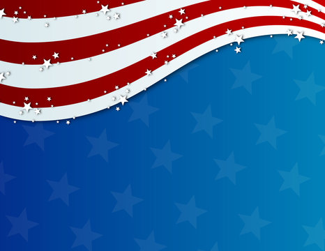 patriotic fourth of july background