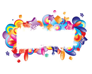 Obraz premium Colorful_frame3