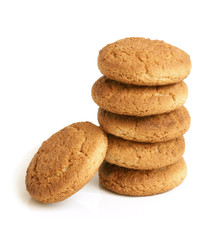 Stack of oatmeal cookies