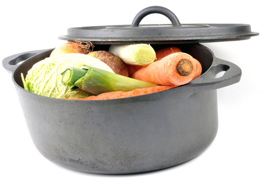 Cocotte en fonte